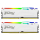 Pamięć RAM Kingston FURY 64GB (2x32GB) 6000 CL30 Beast RGB White EXPO